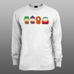 South park12 | muški i ženski duks (bela, crna, siva)