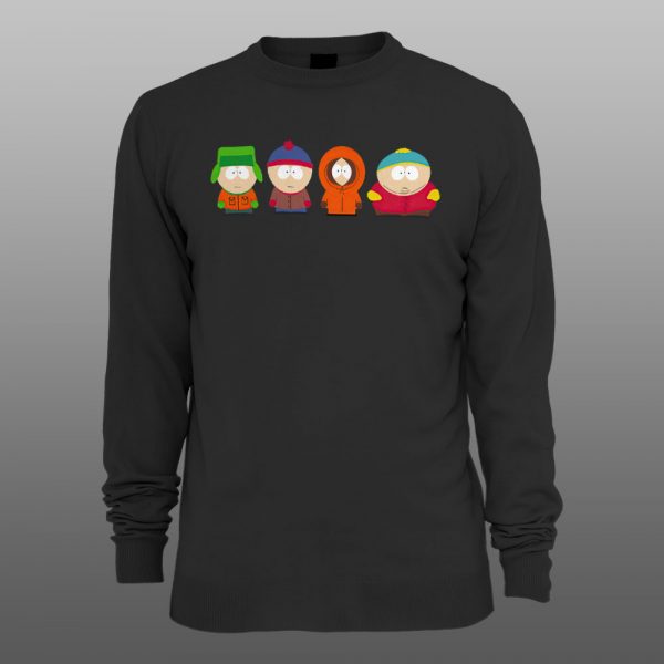 South park12 | muški i ženski duks (bela, crna, siva) - Image 2