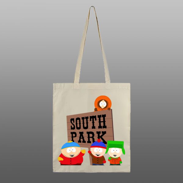 South park3 – beli/natur ceger sa štampom - Image 2