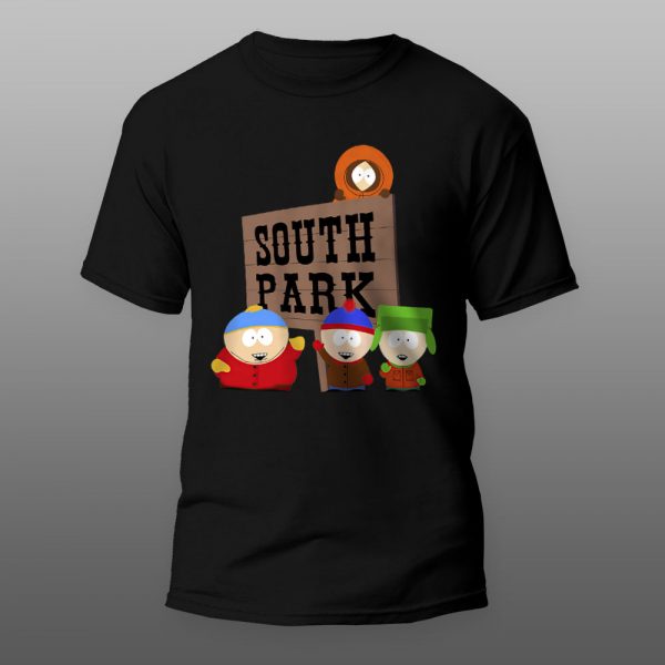 South park3 | muška i ženska majica (bela, crna, siva) - Image 2