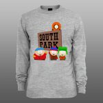 South park3 | muški i ženski duks (bela, crna, siva) - Image 3