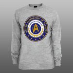 Star Trek logo4 | muški i ženski duks (bela, crna, siva) - Image 3