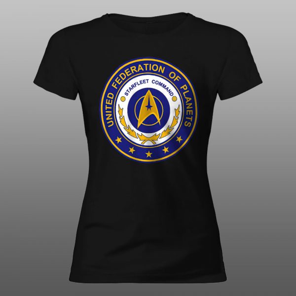 Star Trek logo4 | muška i ženska majica (bela, crna, siva) - Image 5