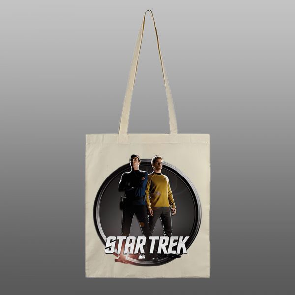 Star Trek10 – beli/natur ceger sa štampom - Image 2