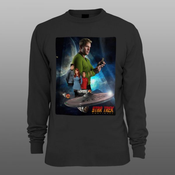 Star Trek11 | muški i ženski duks (bela, crna, siva) - Image 2