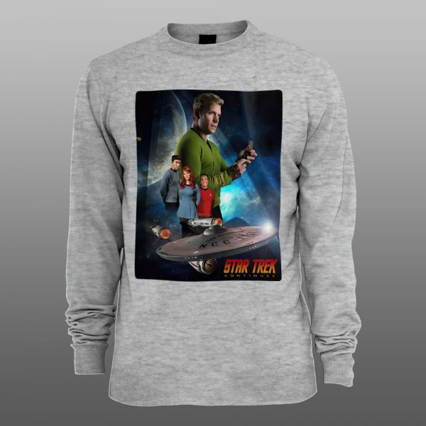 Star Trek11 | muški i ženski duks (bela, crna, siva) - Image 3