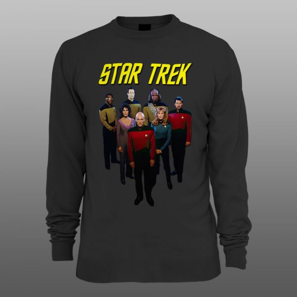 Star Trek5 | muški i ženski duks (bela, crna, siva) - Image 2