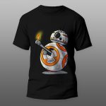 Star Wars BB-8 0 | muška i ženska majica (bela, crna, siva) - Image 2