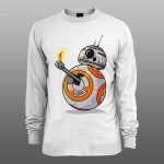 Star Wars BB-8 | muški i ženski duks (bela, crna, siva)