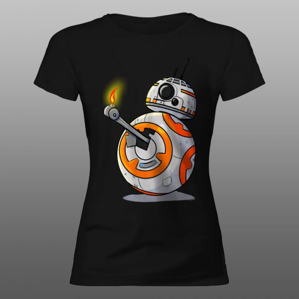Star Wars BB-8 0 | muška i ženska majica (bela, crna, siva) - Image 6