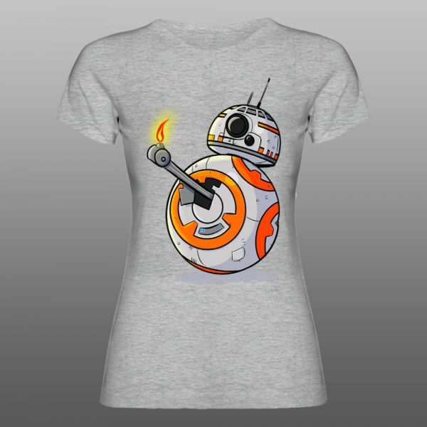 Star Wars BB-8 0 | muška i ženska majica (bela, crna, siva) - Image 5
