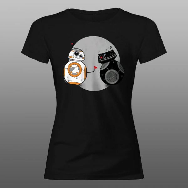 Star Wars BB-8 2 | muška i ženska majica (bela, crna, siva) - Image 5