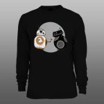 Star Wars BB-8 | muški i ženski duks (bela, crna, siva) - Image 2