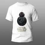 Star Wars BB-8 4 | muška i ženska majica (bela, crna, siva)