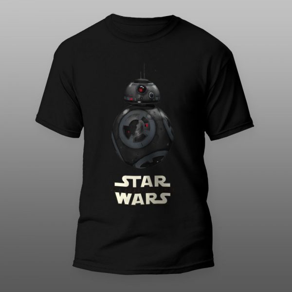 Star Wars BB-8 4 | muška i ženska majica (bela, crna, siva) - Image 2