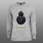 Star Wars BB-8 | muški i ženski duks (bela, crna, siva) - Image 3