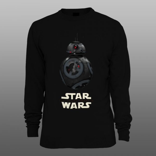 Star Wars BB-8 | muški i ženski duks (bela, crna, siva) - Image 2