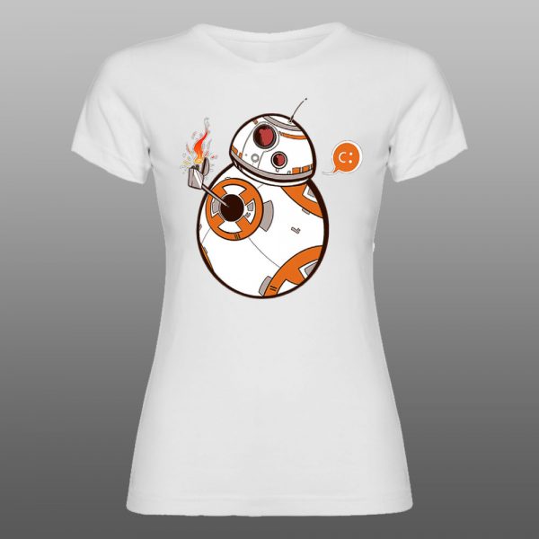 Star Wars BB-8 0 | muška i ženska majica (bela, crna, siva) - Image 4