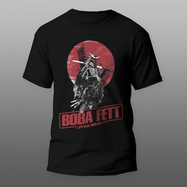 Star Wars BOBA 10 | muška i ženska majica (bela, crna, siva) - Image 2