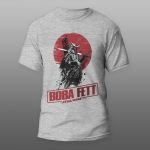 Star Wars BOBA 10 | muška i ženska majica (bela, crna, siva) - Image 3
