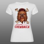 Star Wars CHEWBACCA | muška i ženska majica (bela, crna, siva) - Image 4