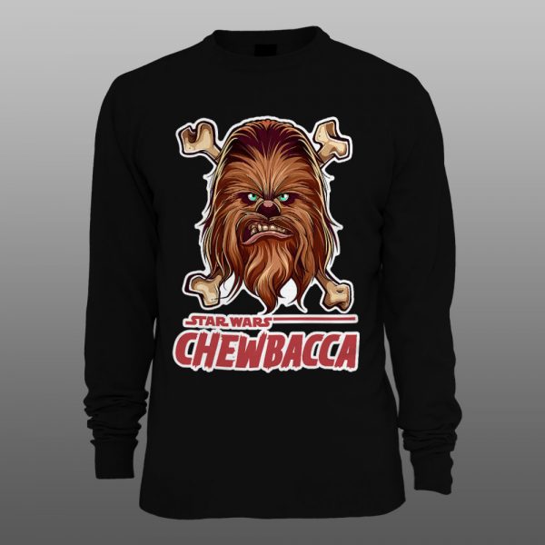 Star Wars CHEWBACCA 03 |muški i ženski duks (bela, crna, siva) - Image 2