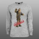 Star Wars CHEWBACCA 05 |muški i ženski duks (bela, crna, siva) - Image 3