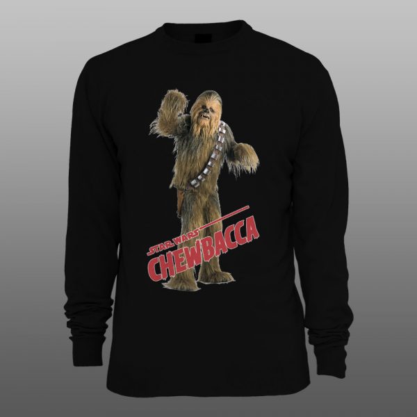 Star Wars CHEWBACCA 05 |muški i ženski duks (bela, crna, siva) - Image 2