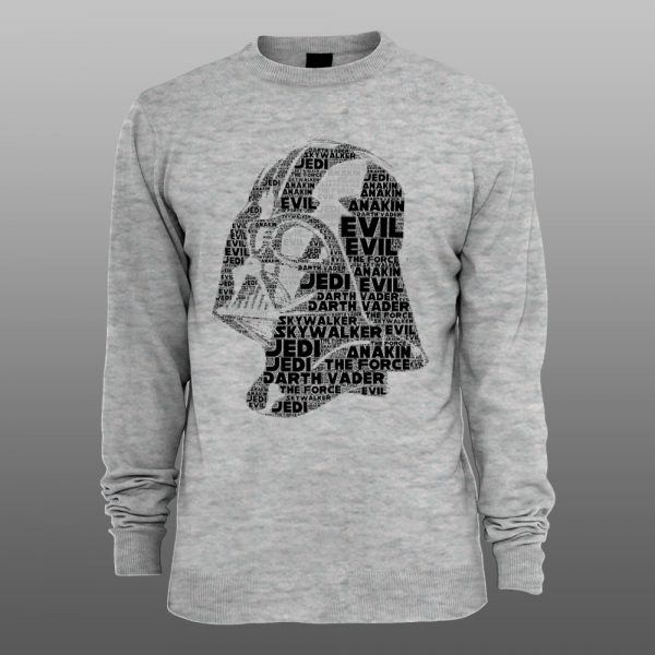 Star Wars DARTH VADER 07 |muški i ženski duks (bela, crna, siva) - Image 3