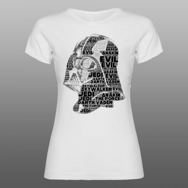 Star Wars DARTH | muška i ženska majica (bela, crna, siva) - Image 4