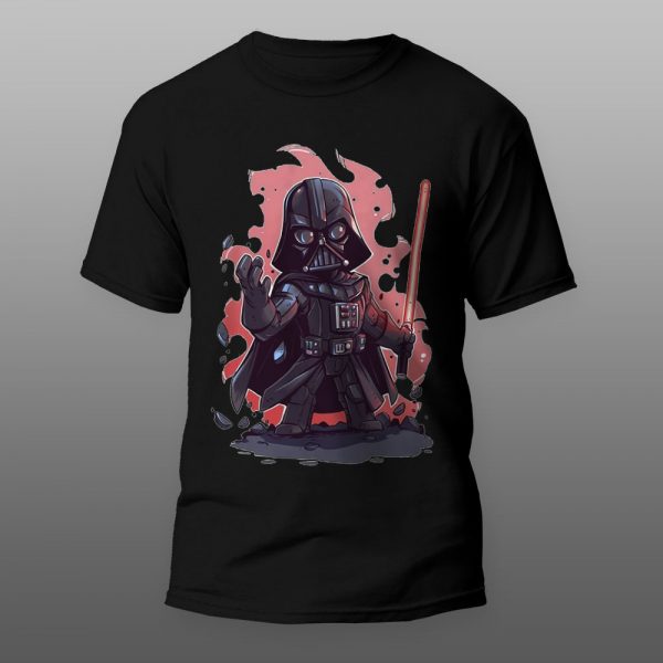 Star Wars DARTH | muška i ženska majica (bela, crna, siva) - Image 2