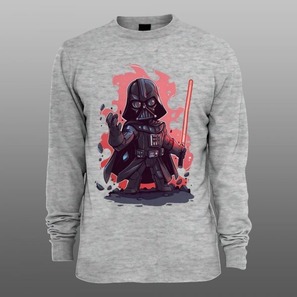 Star Wars DARTH VADER 15 |muški i ženski duks (bela, crna, siva) - Image 3