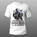 Star Wars JYN ERSO 01 | muška i ženska majica (bela, crna, siva)