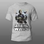 Star Wars JYN ERSO 01 | muška i ženska majica (bela, crna, siva) - Image 3