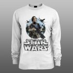 Star Wars JYN ERSO 01 |muški i ženski duks (bela, crna, siva)