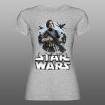 Star Wars JYN ERSO 01 | muška i ženska majica (bela, crna, siva) - Image 6