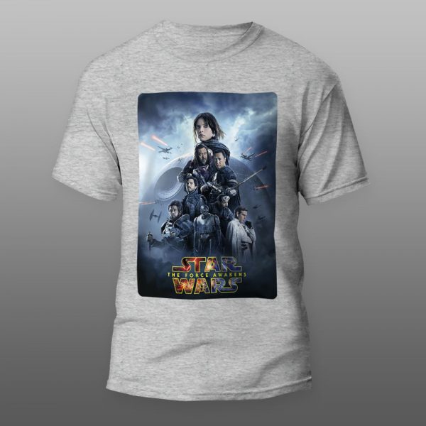 Star Wars JYN ERSO 03 | muška i ženska majica (bela, crna, siva) - Image 3