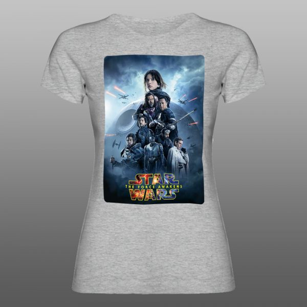 Star Wars JYN ERSO 03 | muška i ženska majica (bela, crna, siva) - Image 6