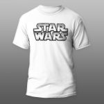 Star Wars LOGO 01 | muška i ženska majica (bela, crna, siva)