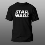 Star Wars LOGO 01 | muška i ženska majica (bela, crna, siva) - Image 2