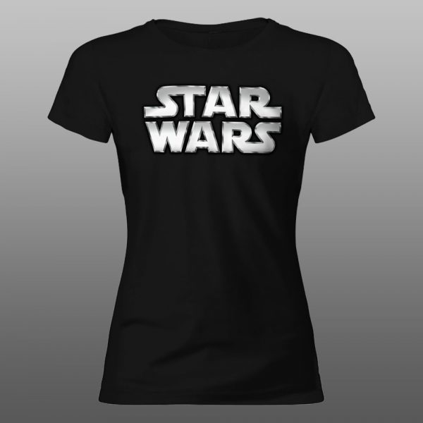 Star Wars LOGO 01 | muška i ženska majica (bela, crna, siva) - Image 5