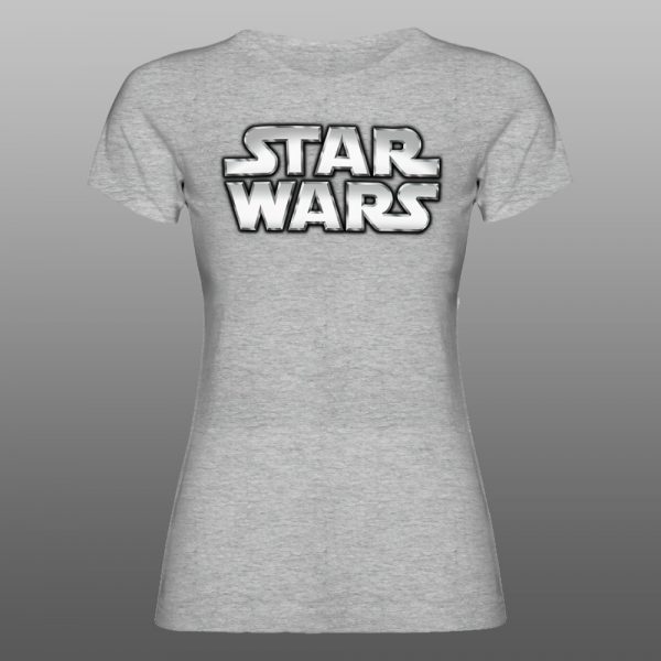 Star Wars LOGO 01 | muška i ženska majica (bela, crna, siva) - Image 6