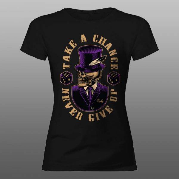 Take a chance | muška i ženska majica (bela, crna, siva) - Image 5