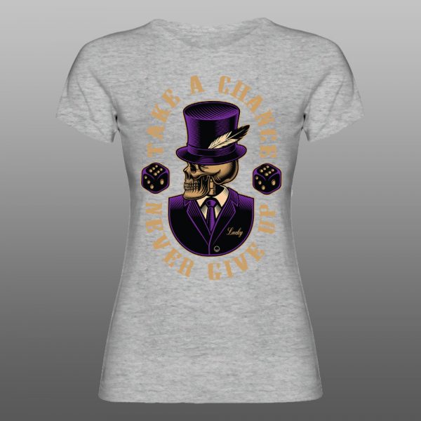 Take a chance | muška i ženska majica (bela, crna, siva) - Image 6