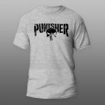 The Punisher3 | muška i ženska majica (bela, crna, siva) - Image 2