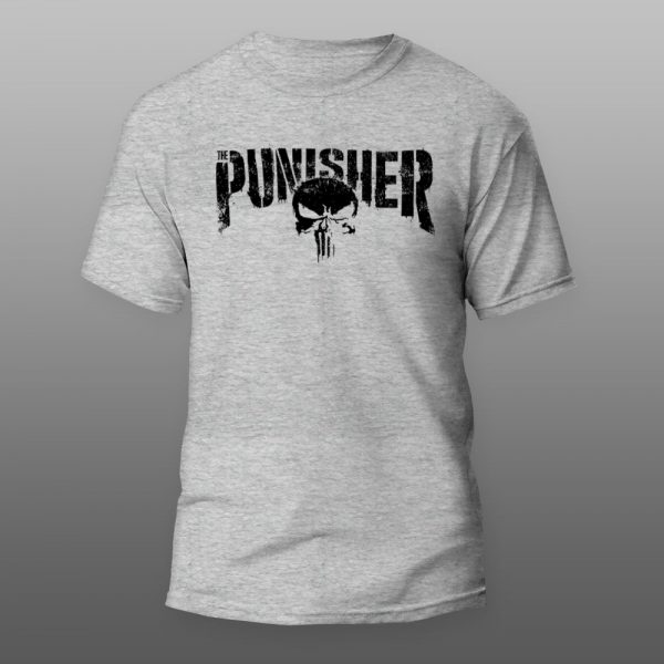 The Punisher3 | muška i ženska majica (bela, crna, siva) - Image 2