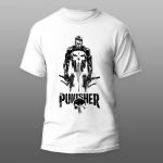 The Punisher7 | muška i ženska majica (bela, crna, siva)