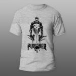 The Punisher7 | muška i ženska majica (bela, crna, siva) - Image 2