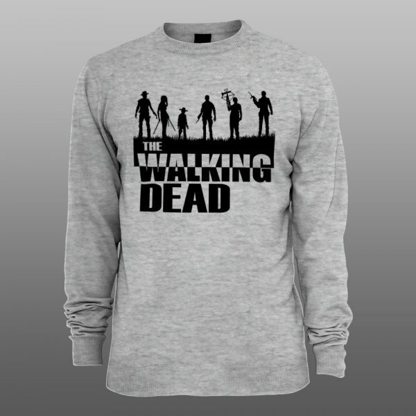The Walking Dead5 | muški i ženski duks (bela, crna, siva) - Image 2