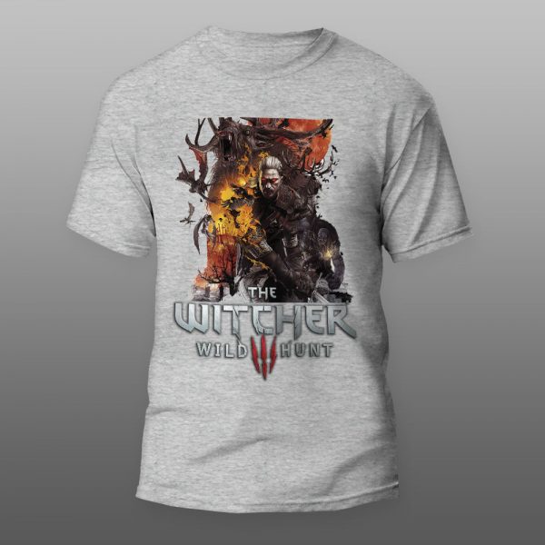 The Witcher5 | muška i ženska majica (bela, crna, siva) - Image 3